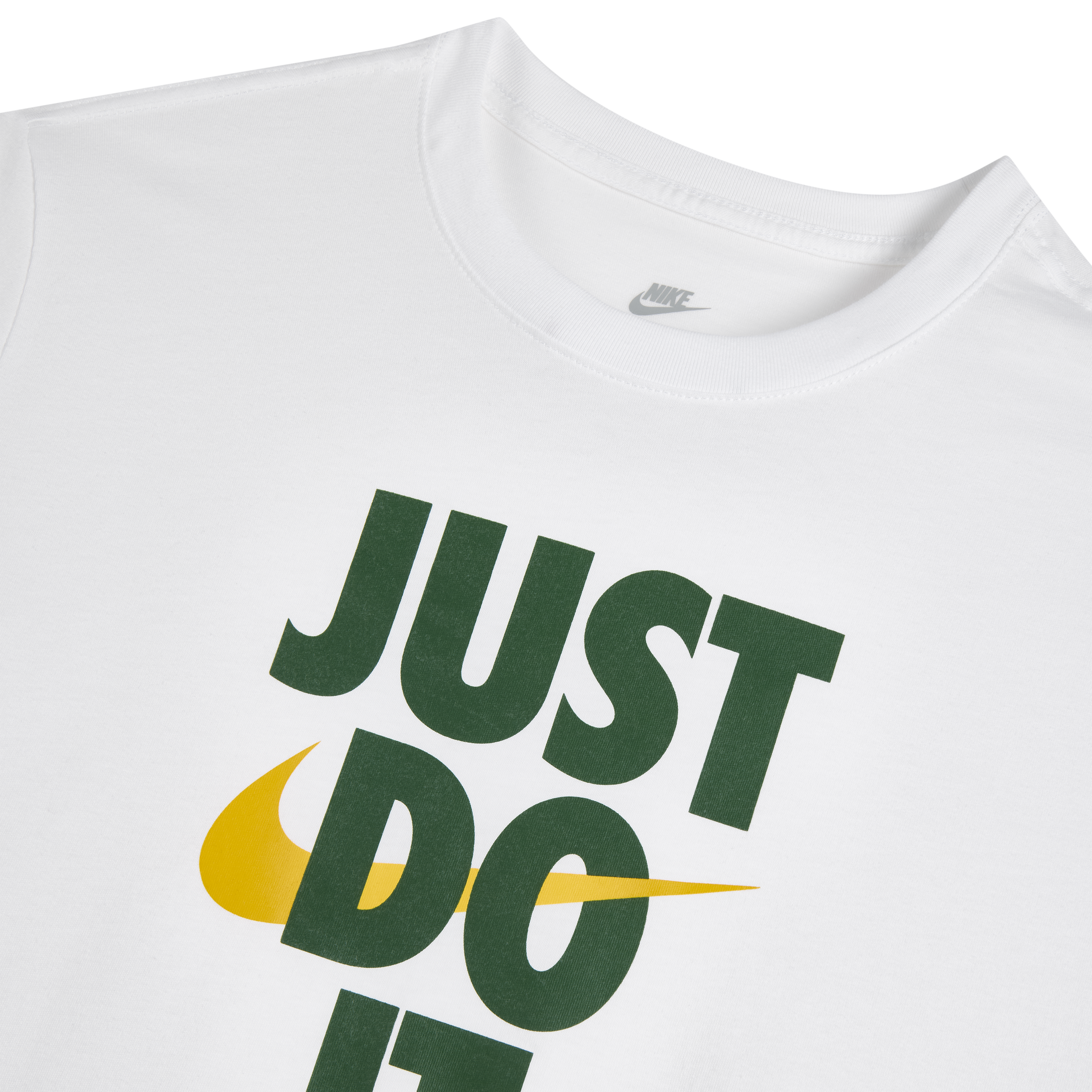 just do it nike shirt white