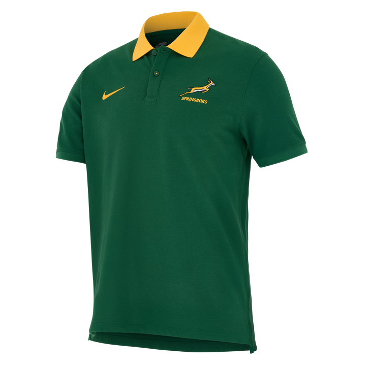 Nike Springboks Men's Piqué Polo Gorge Green