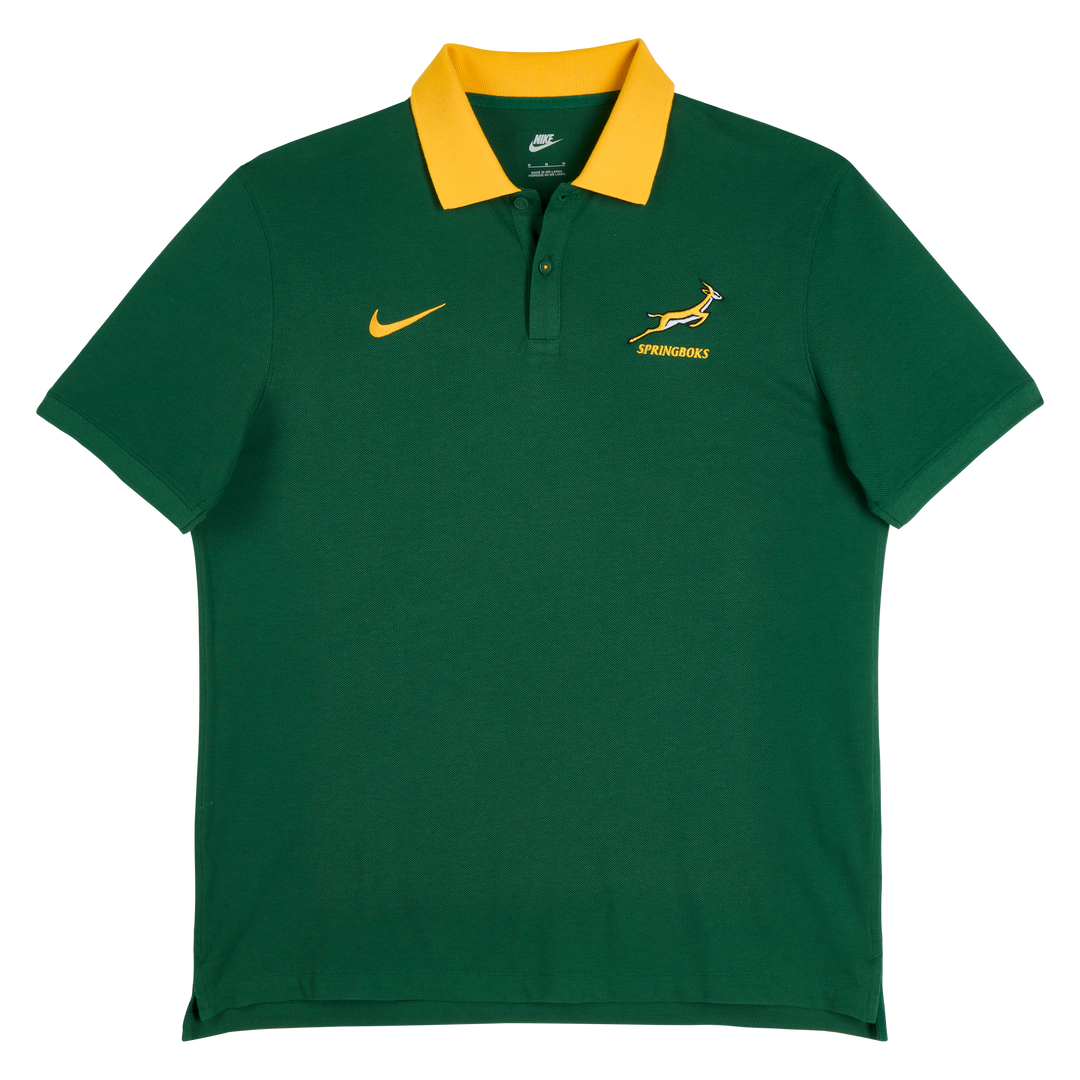 Nike Springboks Men's Piqué Polo Gorge Green