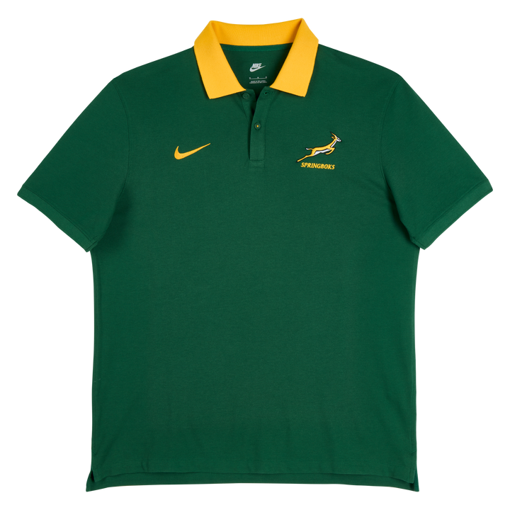 Nike Springboks Men's Piqué Polo Gorge Green