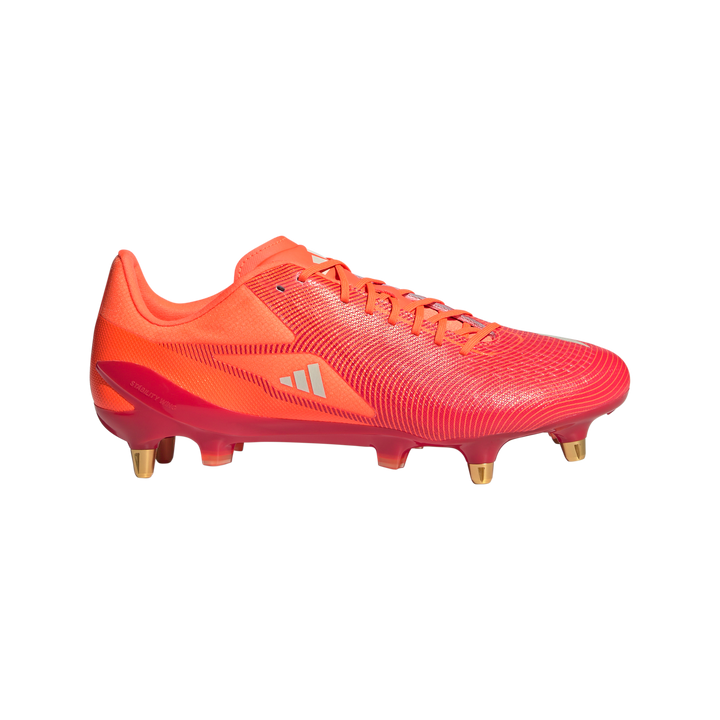 Adidas Adizero RS15 Pro SG Rugby Boots Lucid Red