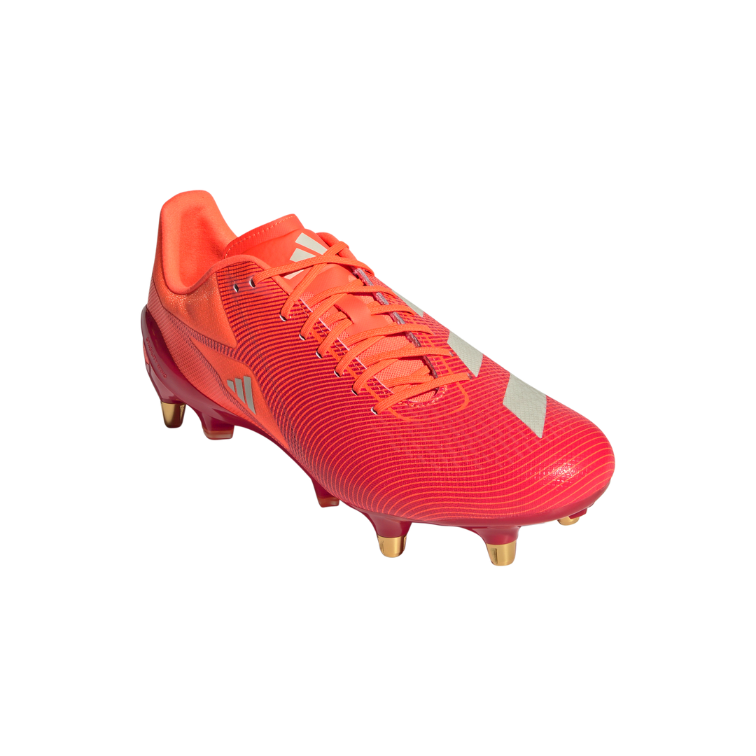 Adidas Adizero RS15 Pro SG Rugby Boots Lucid Red