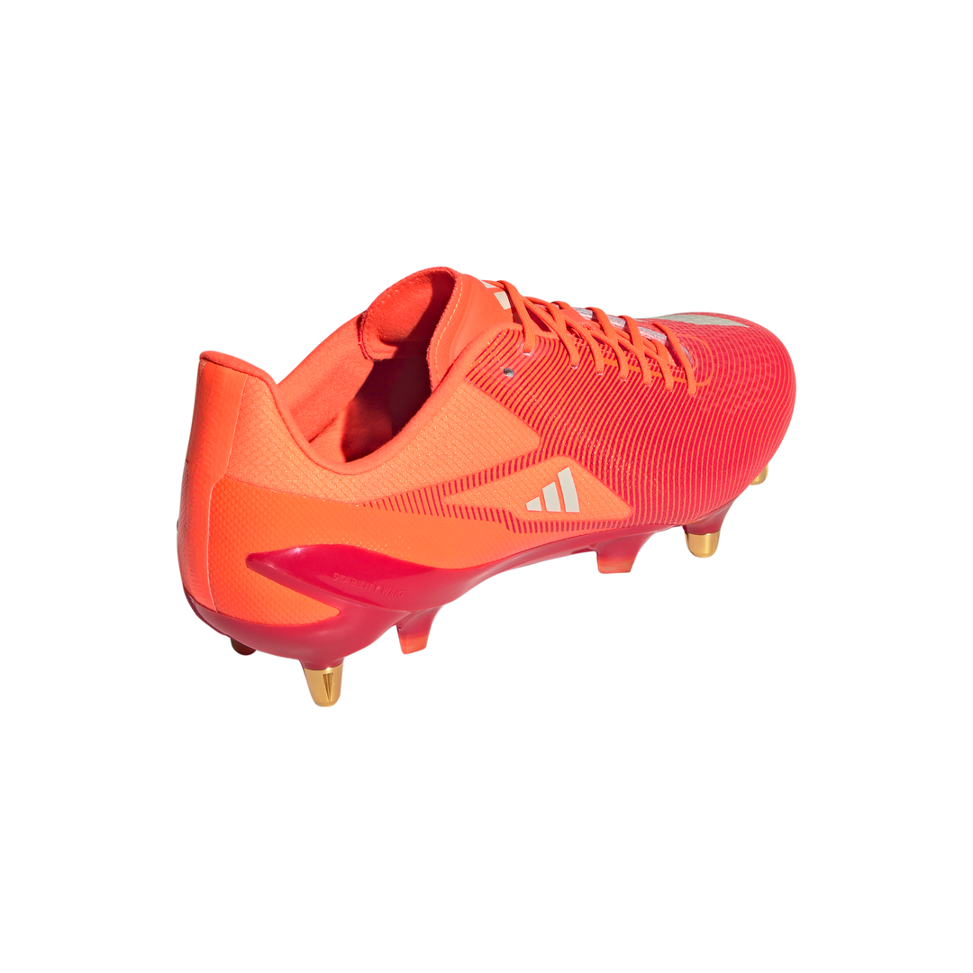 Adidas Adizero RS15 Pro SG Rugby Boots Lucid Red