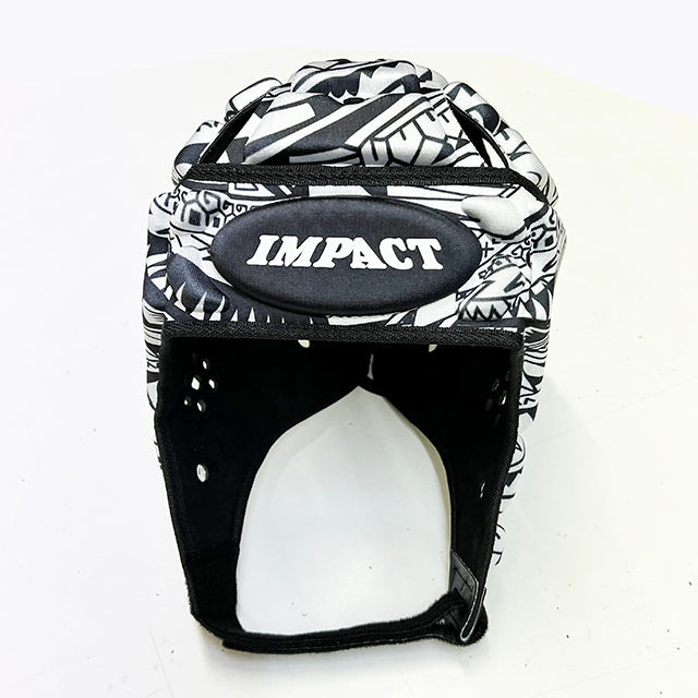 Impact Rugby Flower White Headguard