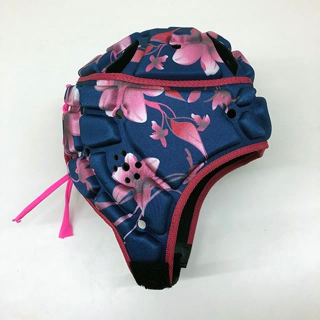 Impact Rugby Floral Navy Headguard