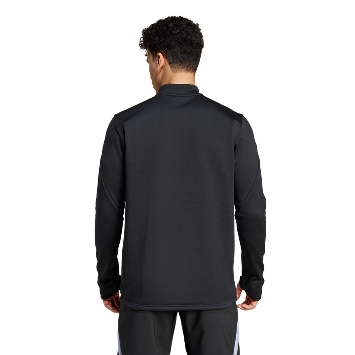 Adidas All Blacks Rugby LS Fleece Top Men Blue Spark
