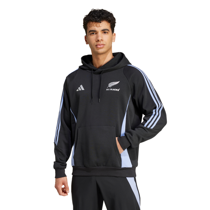 Adidas All Blacks Rugby Hoodie Men Blue Spark