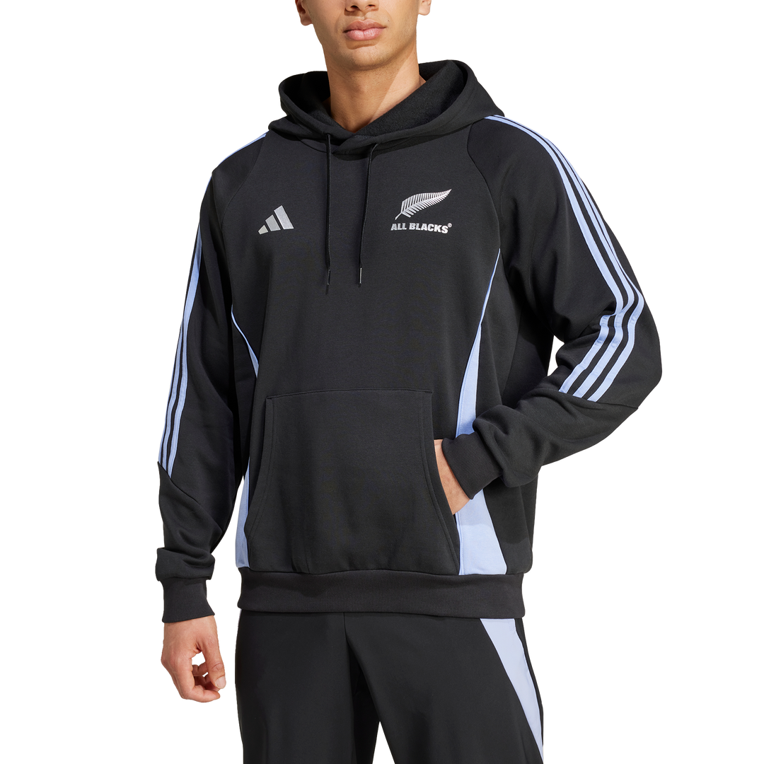 Adidas All Blacks Rugby Hoodie Men Blue Spark
