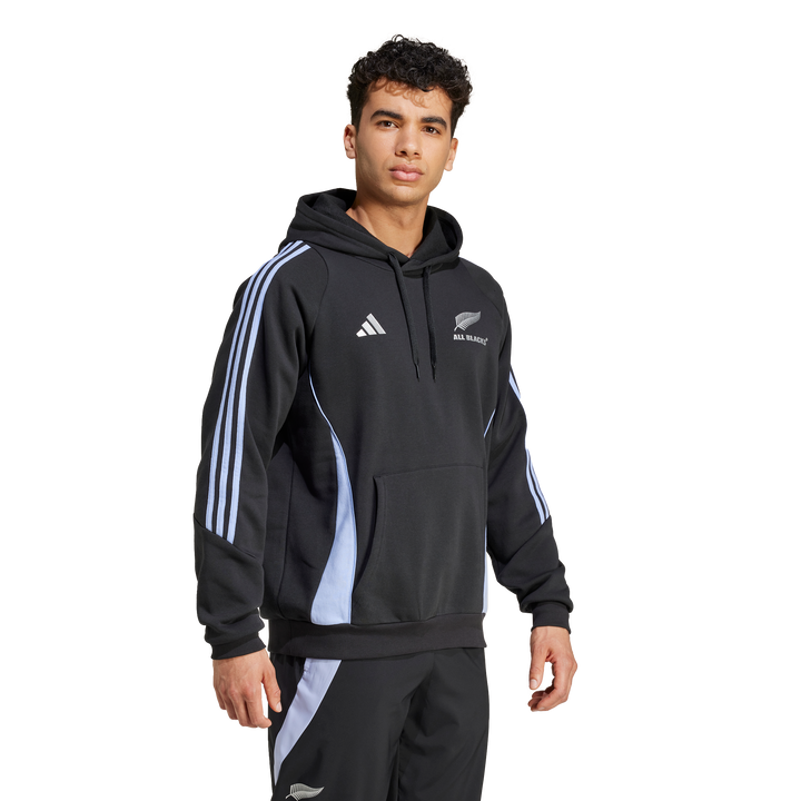 Adidas All Blacks Rugby Hoodie Men Blue Spark