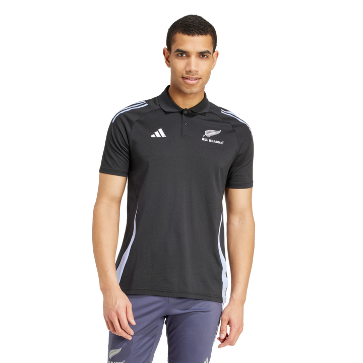 Adidas All Blacks Rugby Polo Men Blue Spark
