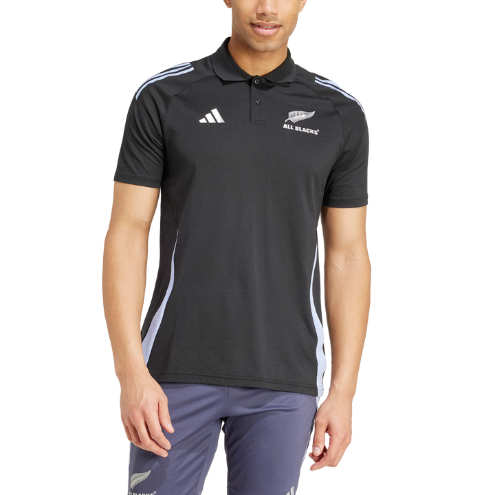 Adidas All Blacks Rugby Polo Men Blue Spark