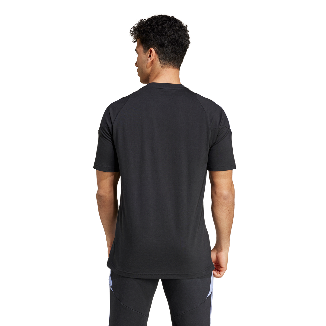 Adidas All Blacks Cotton T-shirt Men Blue Spark