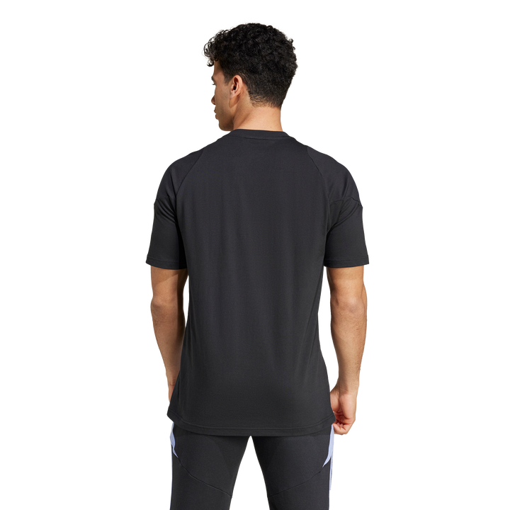 Adidas All Blacks Cotton T-shirt Men Blue Spark