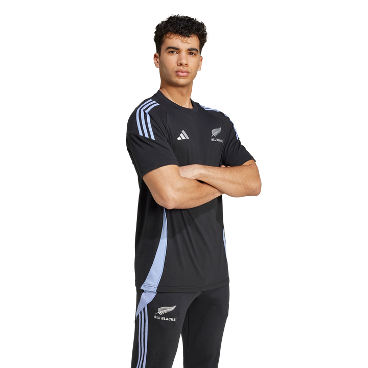 Adidas All Blacks Cotton T-shirt Men Blue Spark