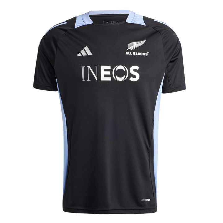 Adidas All Blacks Rugby Home Performance T-shirt Men Blue Spark