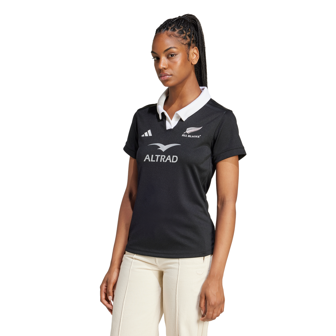 adidas All Blacks Home Rugby Shirt Women Black