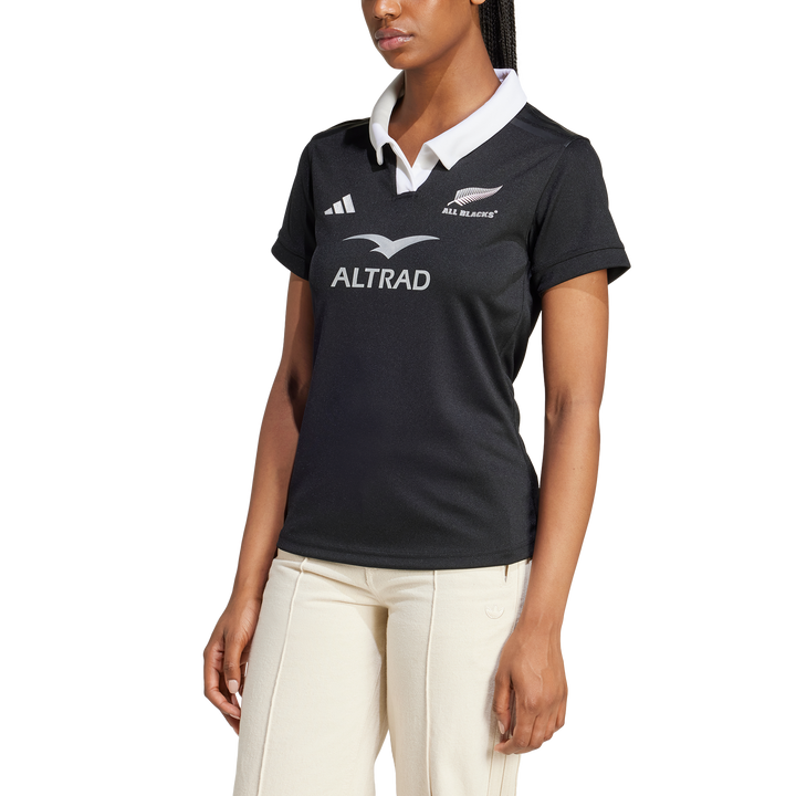 adidas All Blacks Home Rugby Shirt Women Black
