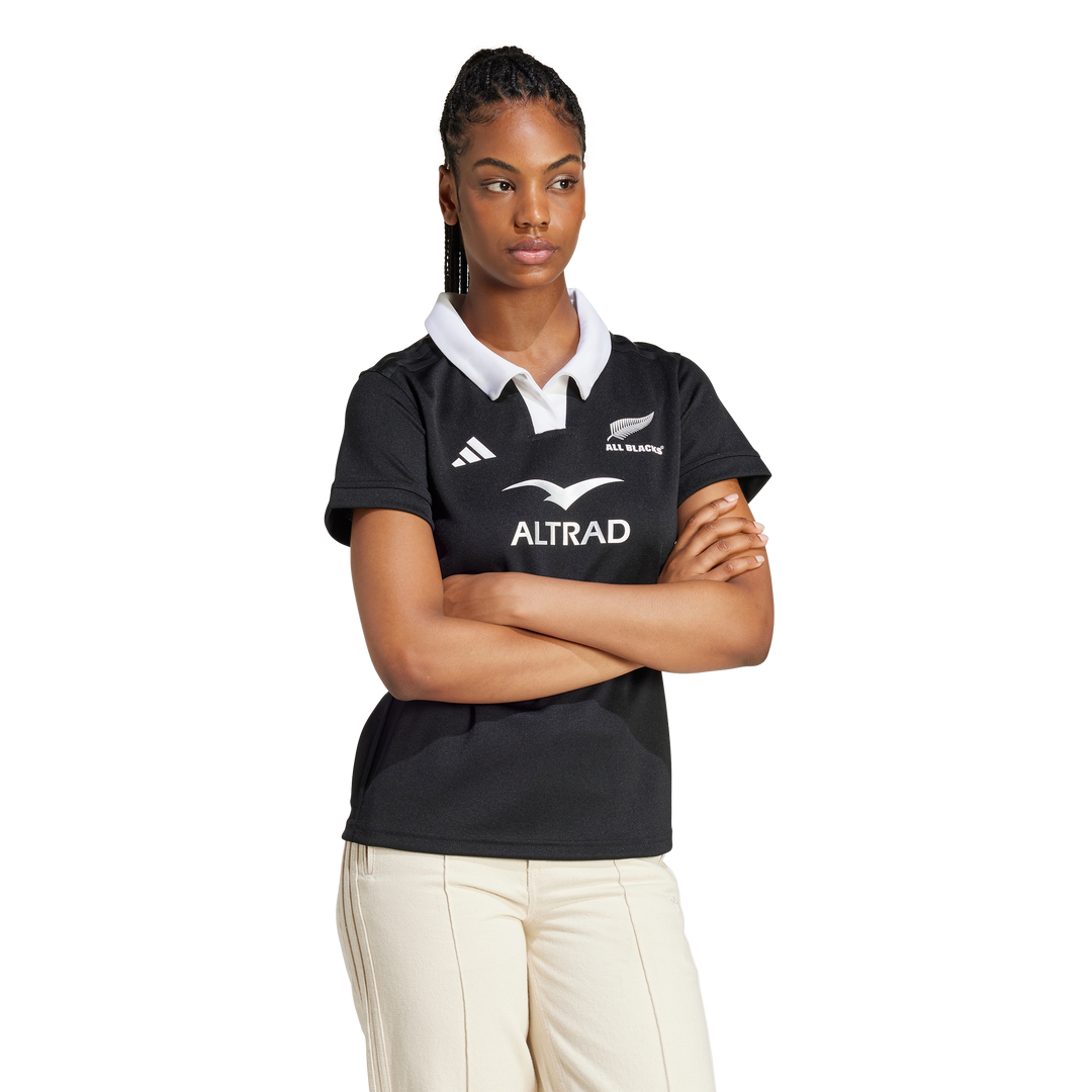 adidas All Blacks Home Rugby Shirt Women Black
