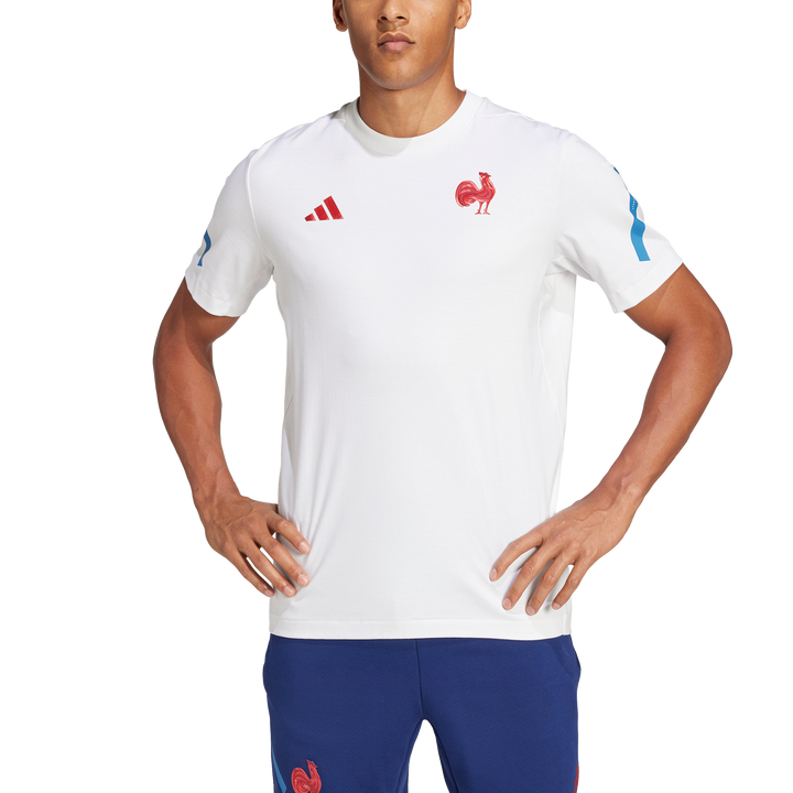 Adidas France Travel Z.N.E. T-shirt Men White