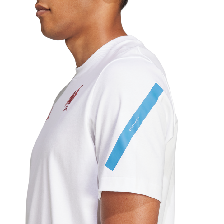 Adidas France Travel Z.N.E. T-shirt Men White