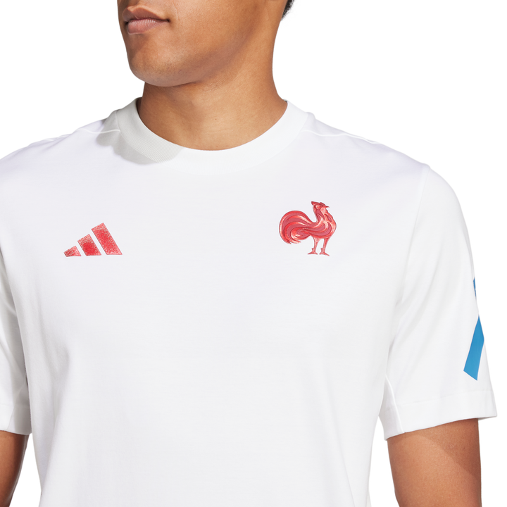 Adidas France Travel Z.N.E. T-shirt Men White