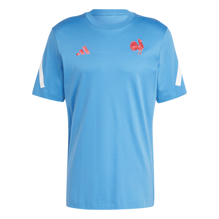 Adidas France Travel Z.N.E. T-shirt Men Light Blue