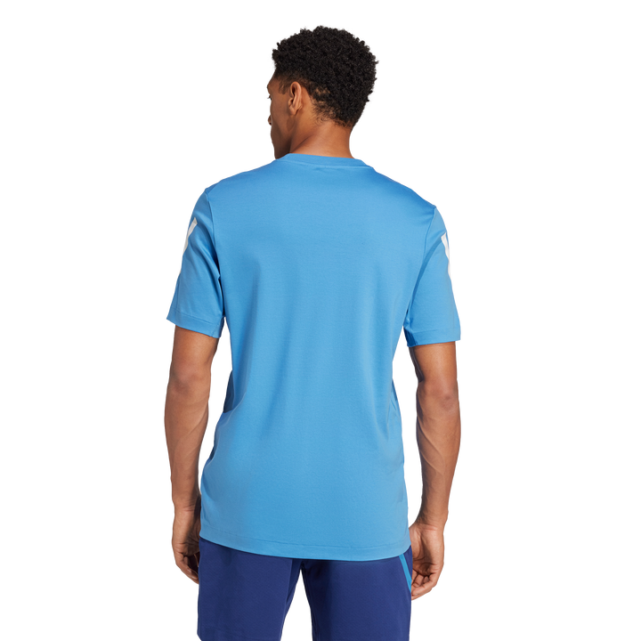 Adidas France Travel Z.N.E. T-shirt Men Light Blue