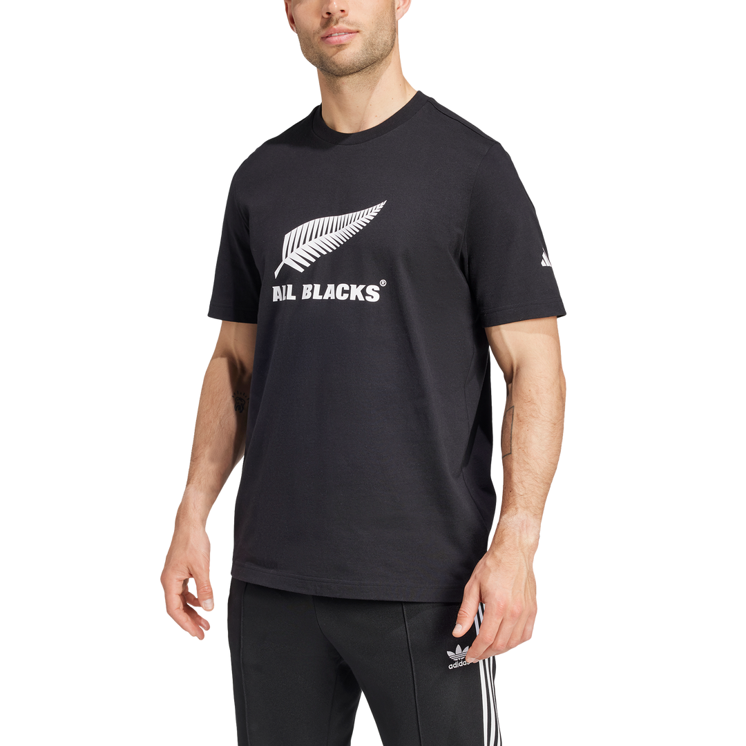 adidas All Blacks Logo T-Shirt Men Black
