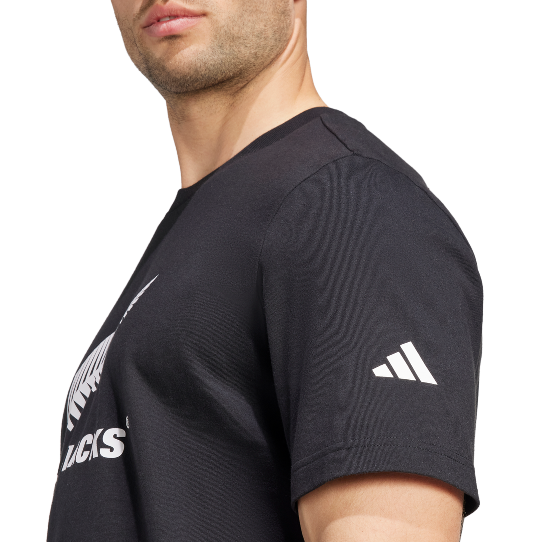 adidas All Blacks Logo T-Shirt Men Black