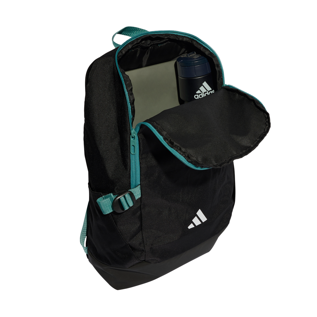 adidas black backpack handle on front adidas All Blacks Backpack Black – Rugby Warehouse