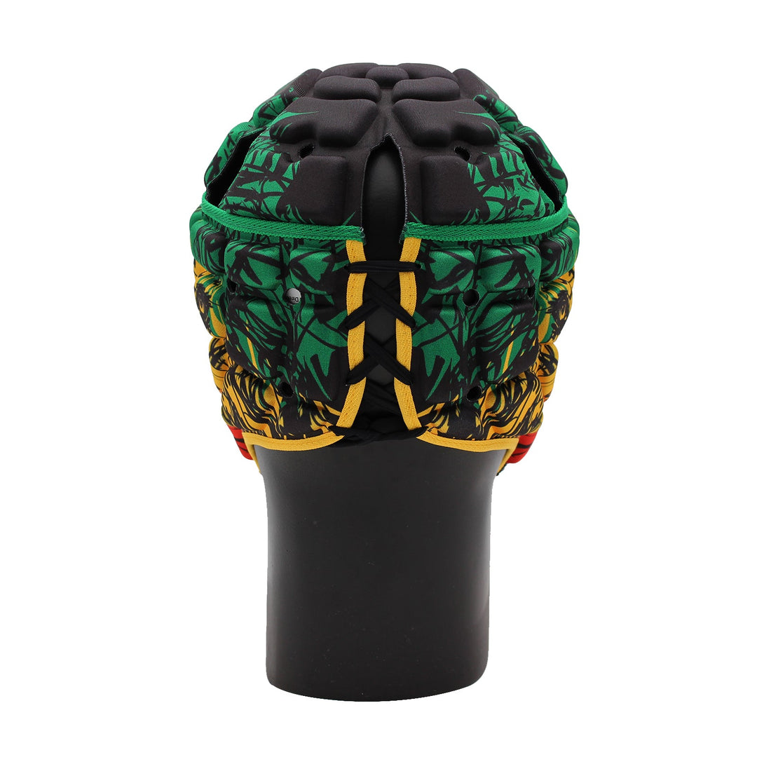 Impact Rugby Jamaican Lion Headguard