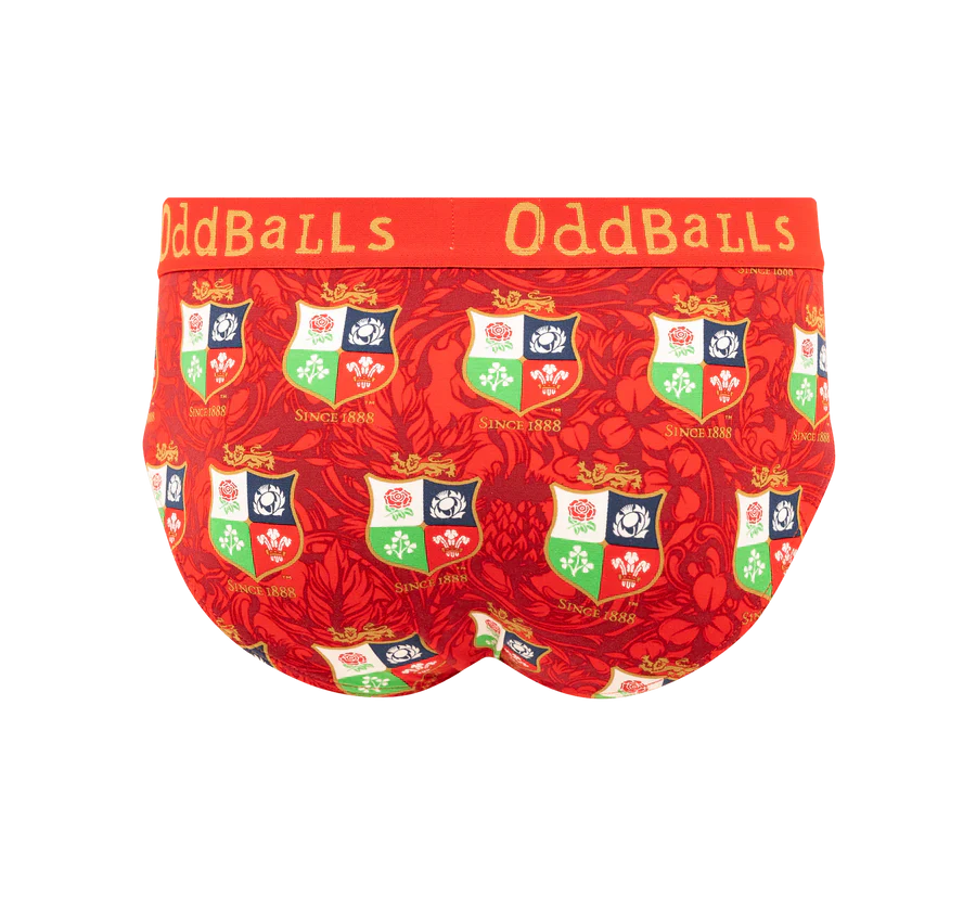 OddBalls British & Irish Lions Australia Heren Slip Katoen