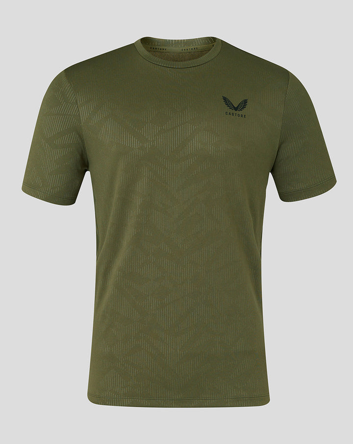 Castore Adapt All Over Print Short Sleeve T-Shirt Men