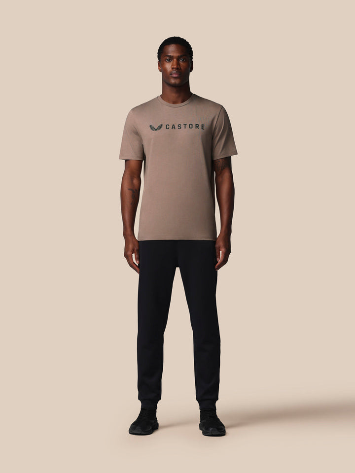 Castore Adapt Short Sleeve Graphic T-Shirt Men Taupe