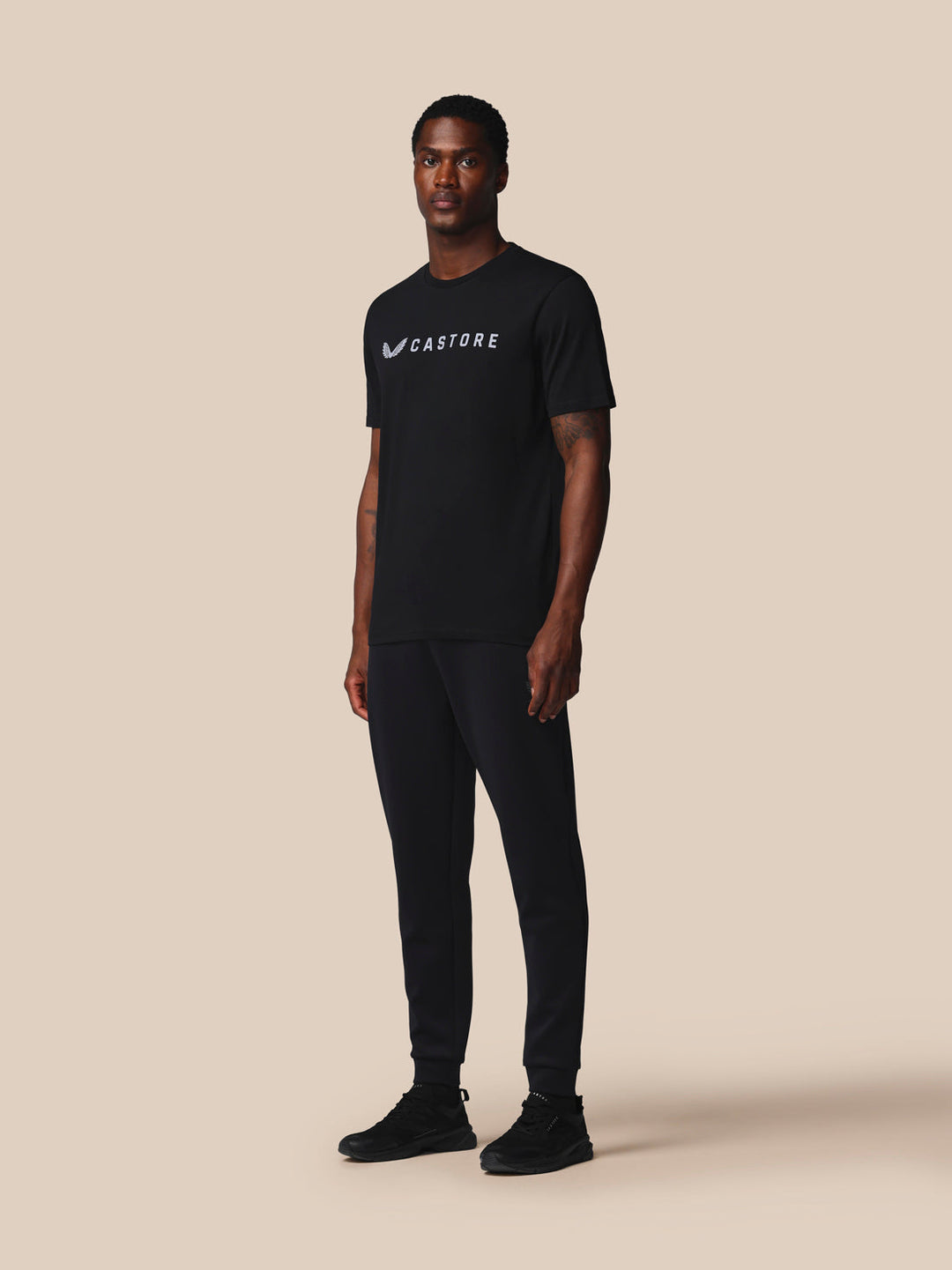 Castore Adapt Short Sleeve Graphic T-Shirt Men Black