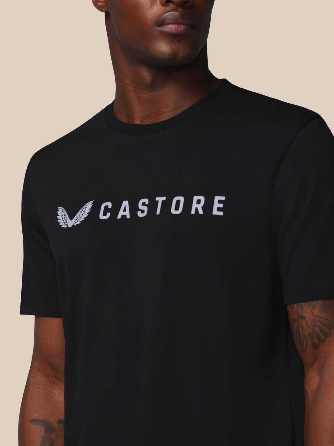 Castore Adapt Short Sleeve Graphic T-Shirt Men Black