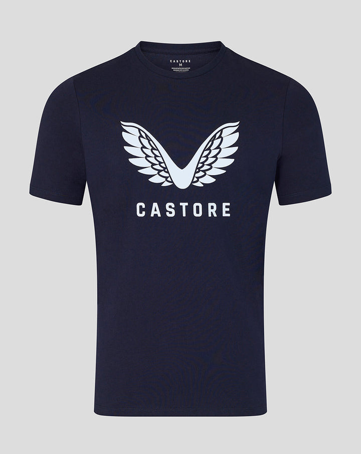 Castore Adapt Short Sleeve Graphic T-Shirt Men Navy