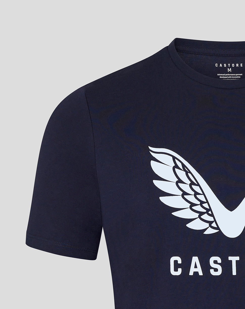 Castore Adapt Short Sleeve Graphic T-Shirt Men Navy