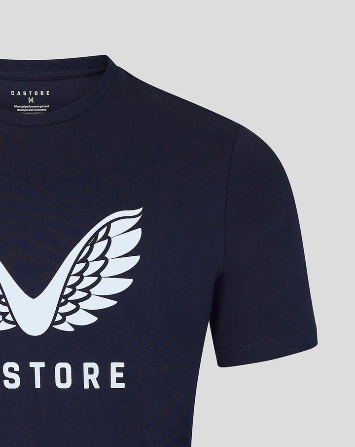 Castore Adapt Short Sleeve Graphic T-Shirt Men Navy