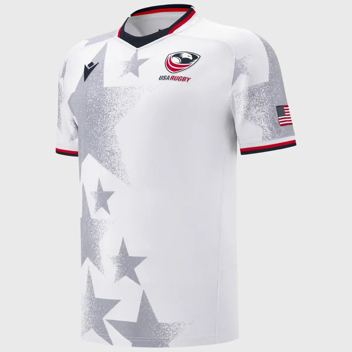 Macron USA Mens Replica Rugby Away Shirt 2025