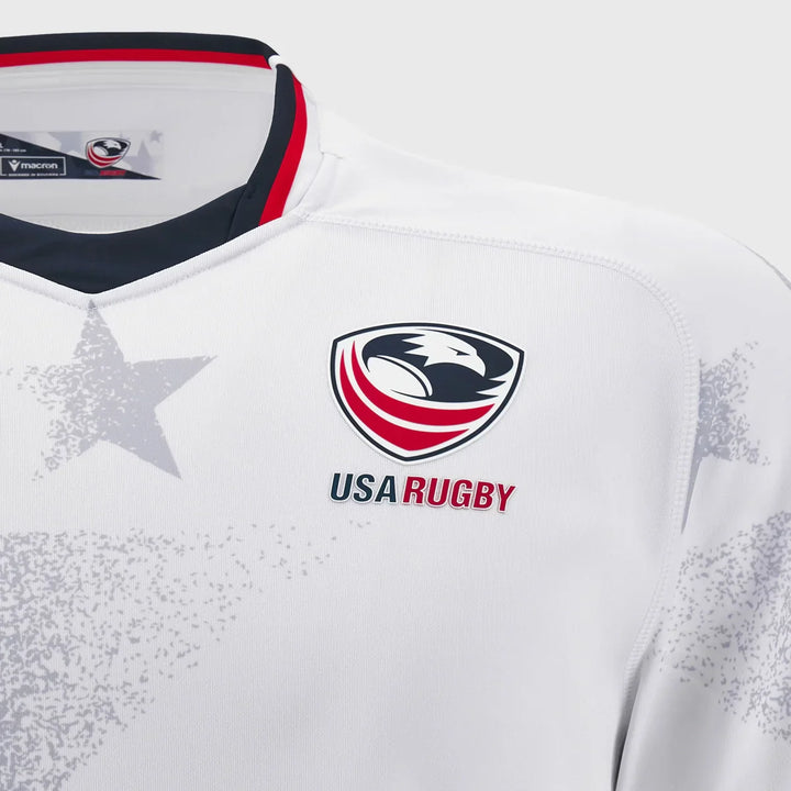 Macron USA Mens Replica Rugby Away Shirt 2025