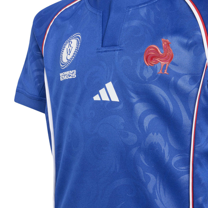 adidas France Rugby Replica Kids Home Shirt WRWC