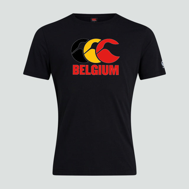 Canterbury Belgium CCC T-shirt Senior Black