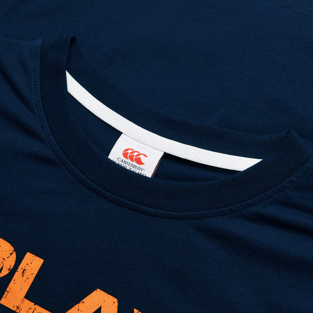 Canterbury Junior Unisex No Drop Kicks T-Shirt Navy