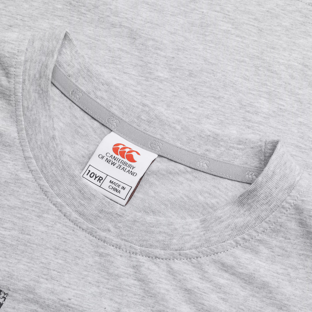 Canterbury Junior Unisex No Drop Kicks T-Shirt Grey