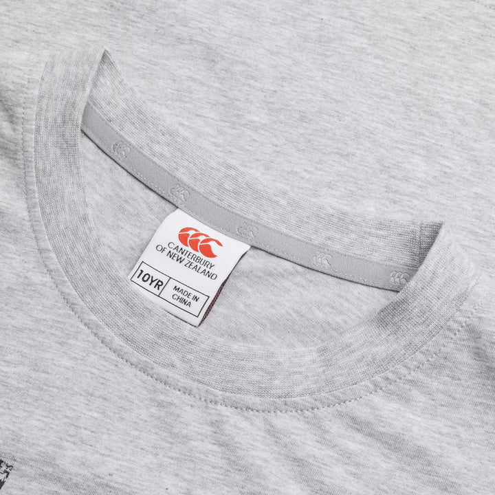 Canterbury Junior Unisex No Drop Kicks T-Shirt Grey