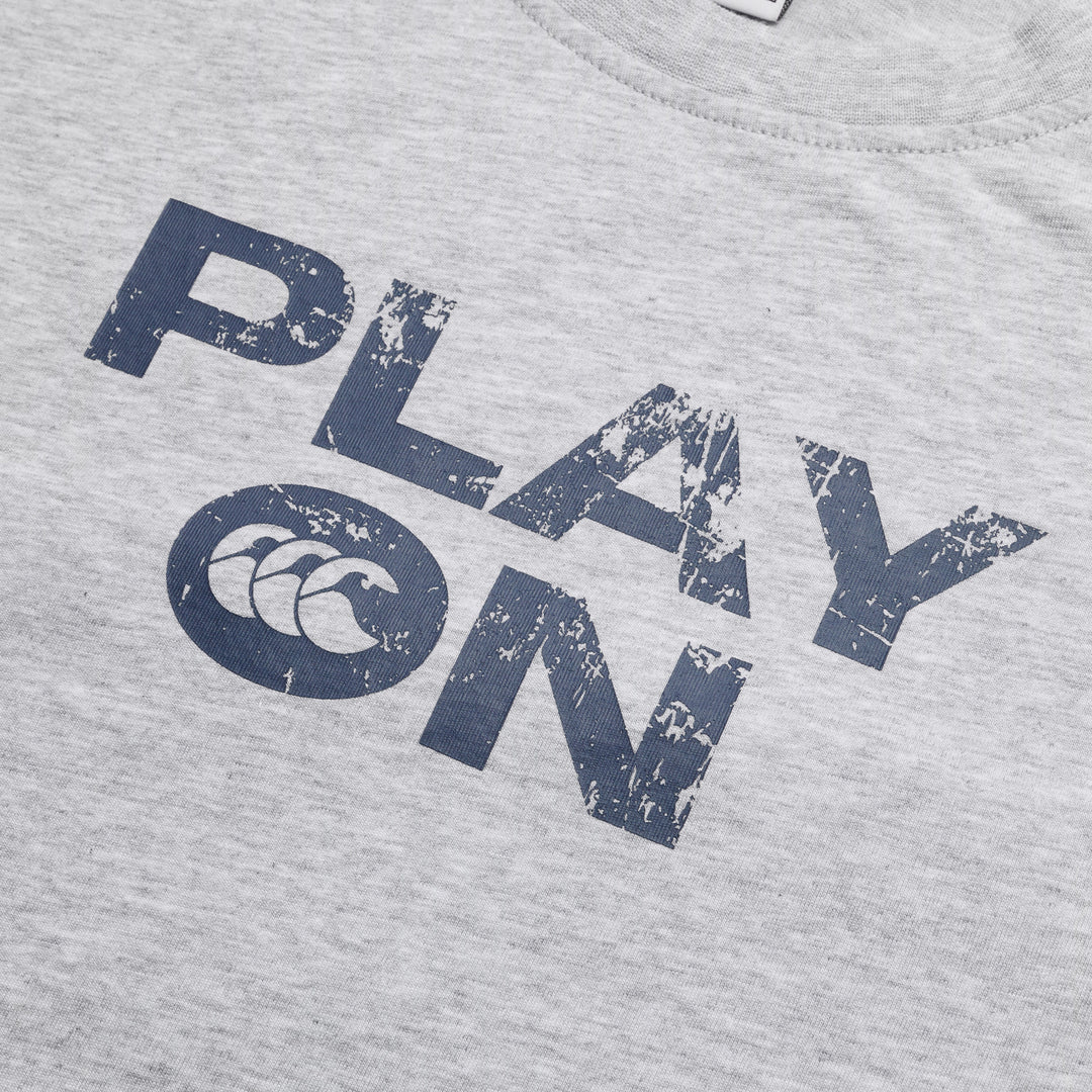 Canterbury Junior Unisex No Drop Kicks T-Shirt Grey