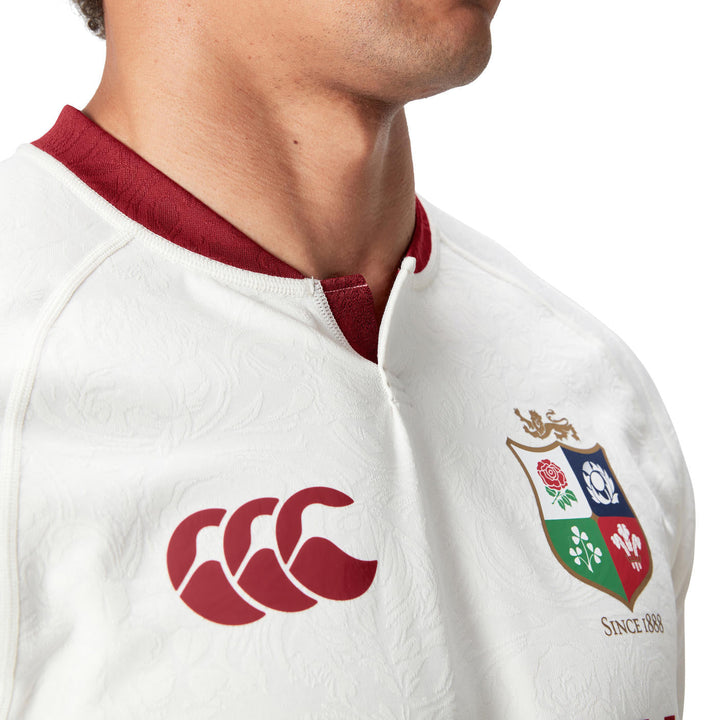 Canterbury British & Irish Lions AU 2025 Training Rugby Shirt Men White