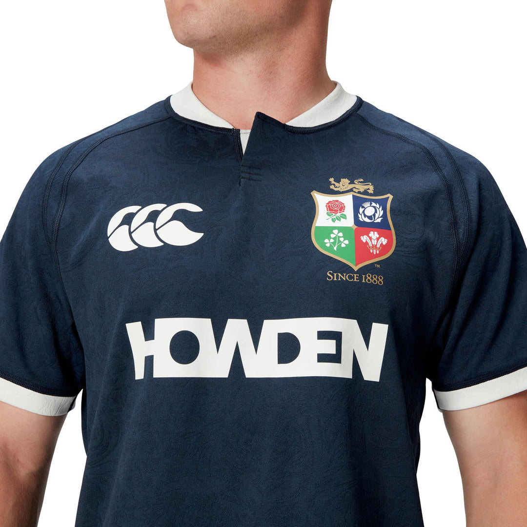 Canterbury British & Irish Lions AU 2025 Training Rugby Shirt Men Dark Sapphire