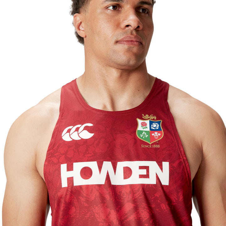 Canterbury British & Irish Lions Training Singlet Men Red